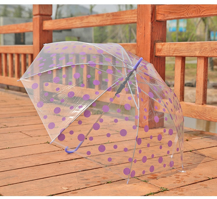 Purple Dot Umbrella