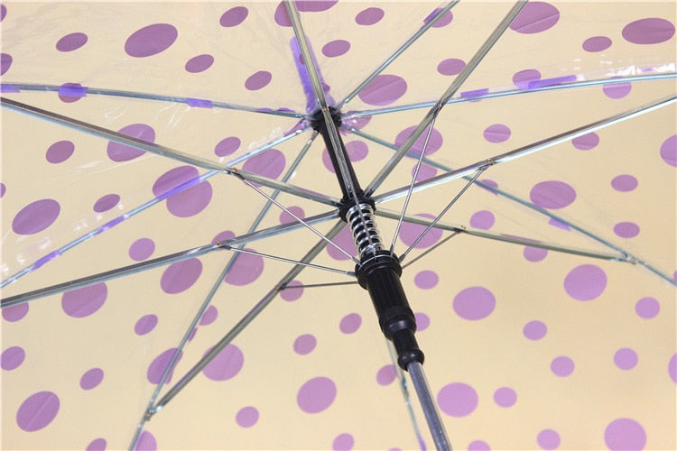 Purple Dot Umbrella